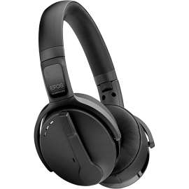 EPOS ADAPT 563 Headset - Stereo - Wireless - Bluetooth - 82 ft - 32 Ohm - 20 Hz - 20 kHz - Over-the-head - Binaural - Circumaural - MEMS Technology, Noise Cancelling Microphone - Noise Canceling - Black