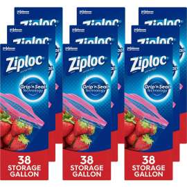 Ziploc® Gallon Storage Bags, Clear