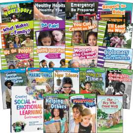Shell Education Grade Levels K-1 CASEL Book Set Printed Book