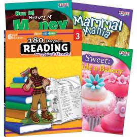 Shell Education Learn At Home Grade Level Bundle Printed Book by Debra J. Housel, Christine Dugan