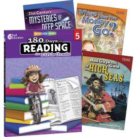 Shell Education Learn At Home Grade Level Bundle Printed Book
