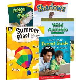 Shell Education Learn-At-Home Grade 1 Summer Bundle Printed Book by Suzanne I. Barchers, Jodene Smith