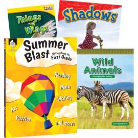 Shell Education Learn-At-Home Grade 1 Summer STEM Bundle Set Printed Book by Jodene Smith