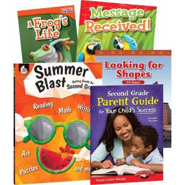 Shell Education Learn-At-Home Grade 2 Summer Bundle Printed Book by Suzanne I. Barchers, Jodene Smith