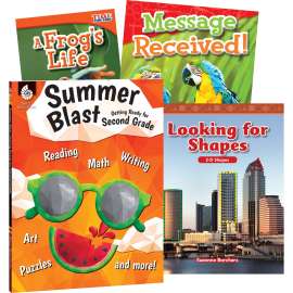 Shell Education Learn-At-Home Grade 2 Summer STEM Set Printed Book by Jodene Smith, Suzanne I. Barchers