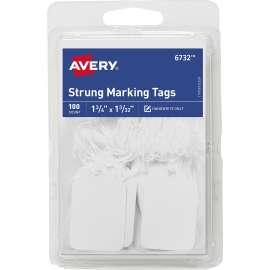 Avery® Strung White Marking Tags