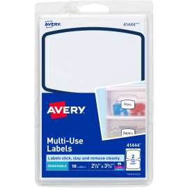 Avery® Blue Border Removable Multi-Use Labels