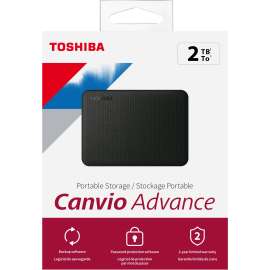 Toshiba Canvio Advance HDTCA20XK3AA 2 TB Portable Hard Drive