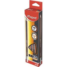 Maped Jumbo Triangular No. 2 Pencils