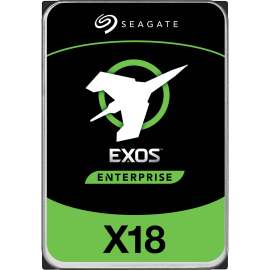 Seagate Exos X18 ST12000NM000J 12 TB Hard Drive - Internal - SATA (SATA/600) - Conventional Magnetic Recording (CMR) Method - Storage System, Video Surveillance System Device Supported - 7200rpm - 270 MB/s Maximum Read Transfer Rate - 5 Year Warrant