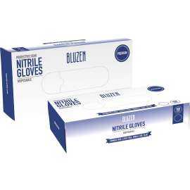 Afflink Blue Nitrile Gloves