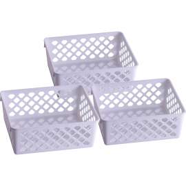 Officemate Achieva® Medium Supply Basket, 3/PK