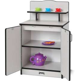 Rainbow Accents - Culinary Creations Kitchen Cupboard - Black