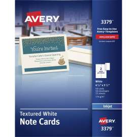 Avery® Note Card, Textured