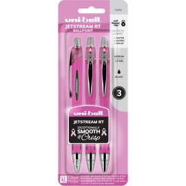 uni Jetstream RT Pink Ribbon Ballpoint Pen
