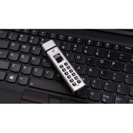 DataLocker K350 256 GB Encrypted USB Drive, 256 GB, USB 3.2 (Gen 1) Type A, USB 2.0 Type A, 190 MB/s Read Speed, 190 MB/s Write Speed