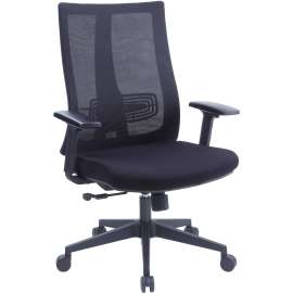 Lorell High-Back Molded Seat Chair, High Back