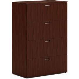 HON 10500 Series Double Pedestal Desk with Full Pedestals, 60" x 30" x 29.5", Kingswood Walnut