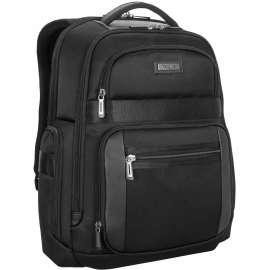 Targus Mobile Elite TBB617GL Carrying Case (Backpack) for 15" to 16" Notebook - Black - TAA Compliant - Water Resistant Bottom, Drop Resistant, Damage Resistant - Checkpoint Friendly - Shoulder Strap, Trolley Strap, Handle - 19.3" Height x 14.2" Wid