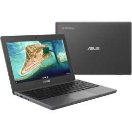 Asus Chromebook CR1 CR1100CKA-YZ142 11.6" Rugged Chromebook - HD - 1366 x 768 - Intel Celeron N5100 Quad-core (4 Core) 1.10 GHz - 4 GB Total RAM - 32 GB Flash Memory - Dark Gray - Intel Chip - ChromeOS - Intel UHD Graphics - Front Camera/Webcam - IE