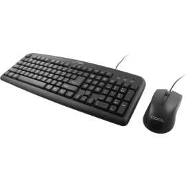 CODi Wired USB-A Mouse and Keyboard Combination, USB Type A Cable Keyboard, USB Type A Cable Mouse, Optical, 1200 dpi