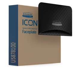 Kimberly-Clark Professional ICON Standard Roll Vertical Toilet Paper Dispenser Faceplate