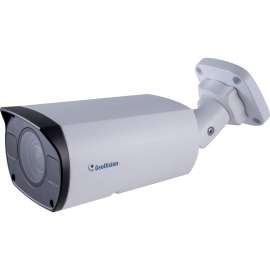 GeoVision GV-TBL4810 4 Megapixel Outdoor Network Camera - Color - Bullet - 164.04 ft Infrared Night Vision - H.265, H.264, MJPEG - 2688 x 1520 - 2.70 mm- 13.50 mm Varifocal Lens - 5x Optical - CMOS - Corner Mount, Pole Mount, Wall Mount - IK10 - IP6