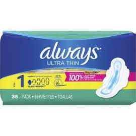 Always Flexi-Wing Ultra Thin Pads