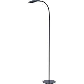 Bostitch Gooseneck Floor Lamp, Black