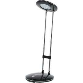 Bostitch Folding Desk Lamp, Round Top, Black