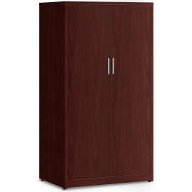 HON 10500 Series Mahogany Laminate Office Desking