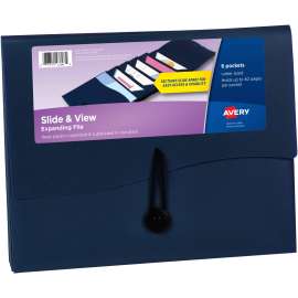 Avery® Slide & View Letter Organizer Folder, 40 Sheet Capacity