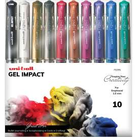 uniball Gel Impact Metallic Ink Pen