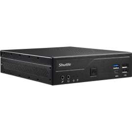 Shuttle Computer Shuttle XPC slim DH610 Barebone System, Slim PC, Socket LGA-1700, 1 x Processor Support, Intel H610 Chip
