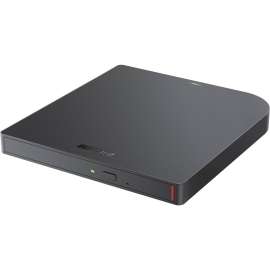 Buffalo Americas Buffalo MediaStation BRXL-PUS6U3B Portable Blu-ray Writer - External - TAA Compliant - BD-R/RE Support - 24x CD Read/24x CD Write/16x CD Rewrite - 6x BD Read/6x BD Write/2x BD Rewrite - 8x DVD Read/8x DVD Write/8x DVD Rewrite - Quad