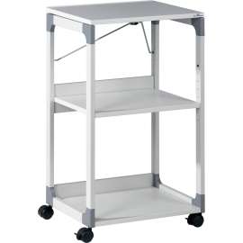DURABLE System Overhead/Beamer Trolley, 34.7"H x 20"W x 17"D