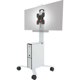 DURABLE Coworkstation Mobile TV Cart