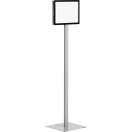DURABLE Info Basic Floor Stand, Charcoal Gray