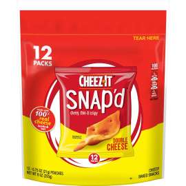 Keebler Snap'd Double Cheese Crackers