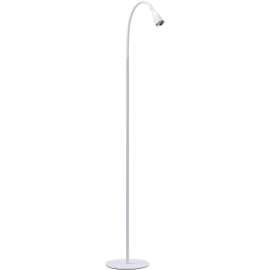Bostitch LED Gooseneck Floor Lamp