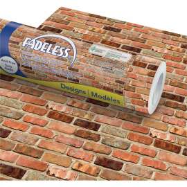 Pacon Reclaimed Brick Design Fadeless Paper