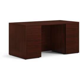 HON Coordinate Height Adjustable Desk Bundle 2-Stage, 70" x 22" x 27.75" to 47", PinnacleBlack