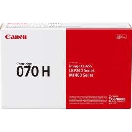 Canon 070 Original High Yield Laser Toner Cartridge - Black - 1 Pack