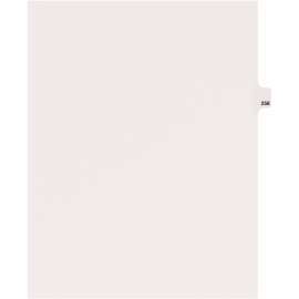 Avery Side Tab Individual Number Legal Dividers