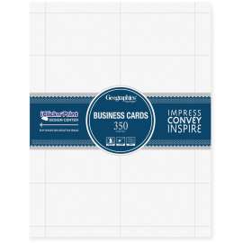 Geographics Standard Printable Business Cards