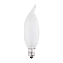 Westinghouse 15 W E12 Decorative Incandescent Bulb E12 (Candelabra) Warm White 2 pk