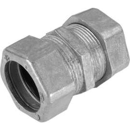 Sigma Engineered Solutions 2 in. D Zinc-Plated Steel Rain-Tight Compression Coupling For EMT 1 pk