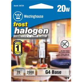 Westinghouse 20 W T2.5 Decorative Halogen Bulb 290 lm Bright White 1 pk