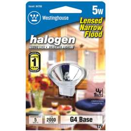 Westinghouse 5 W MR11 Floodlight Halogen Bulb 27 lm White 1 pk