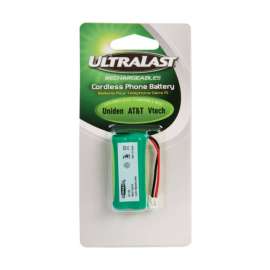 Ultralast NiMH AAA 2.4 V 750 Ah Cordless Phone Battery BATT-6010 1 pk